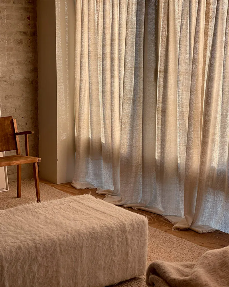 Awanay Handwoven Llama Wool Curtains