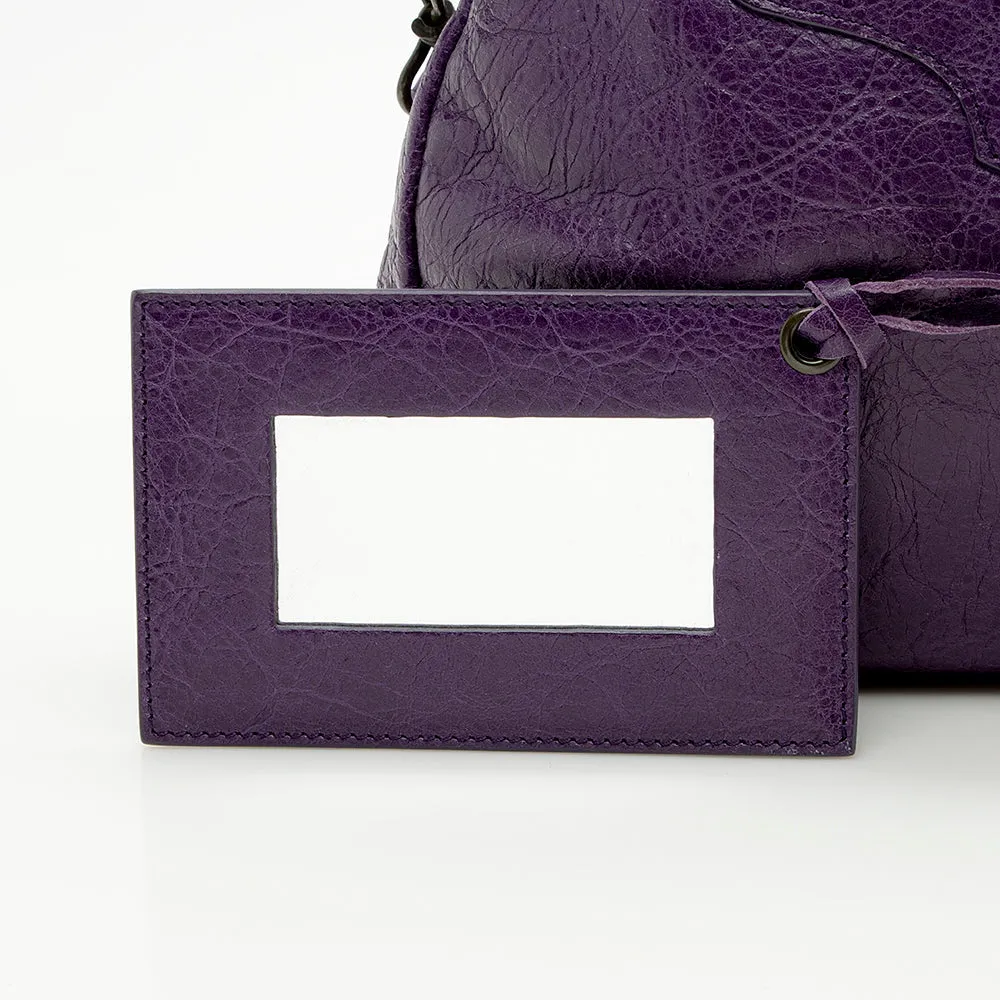 Balenciaga Leather Mini Neo Classic Satchel (SHF-17163)