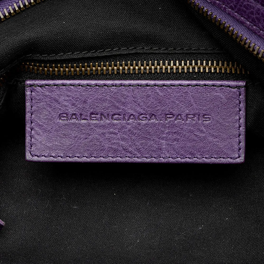 Balenciaga Leather Mini Neo Classic Satchel (SHF-17163)
