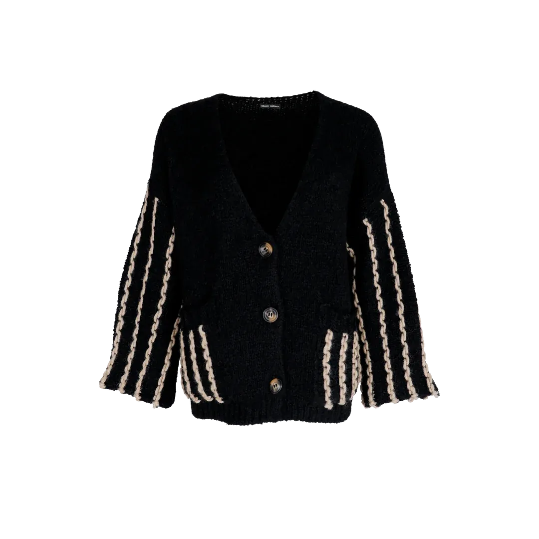 Bcaugusta Knit Cardigan Black
