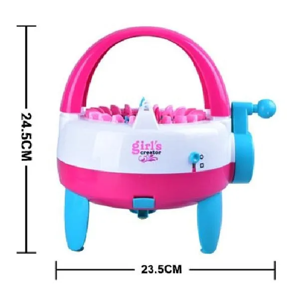 Braiding Machine Hand Knitting Loom Kit Children Educational Toy (22 Needles)