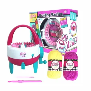 Braiding Machine Hand Knitting Loom Kit Children Educational Toy (22 Needles)
