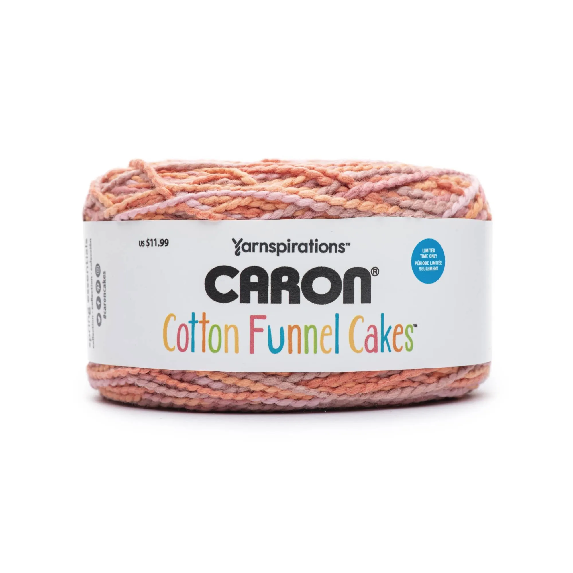Caron Cotton Funnel Cakes Yarn - Discontinued Shades