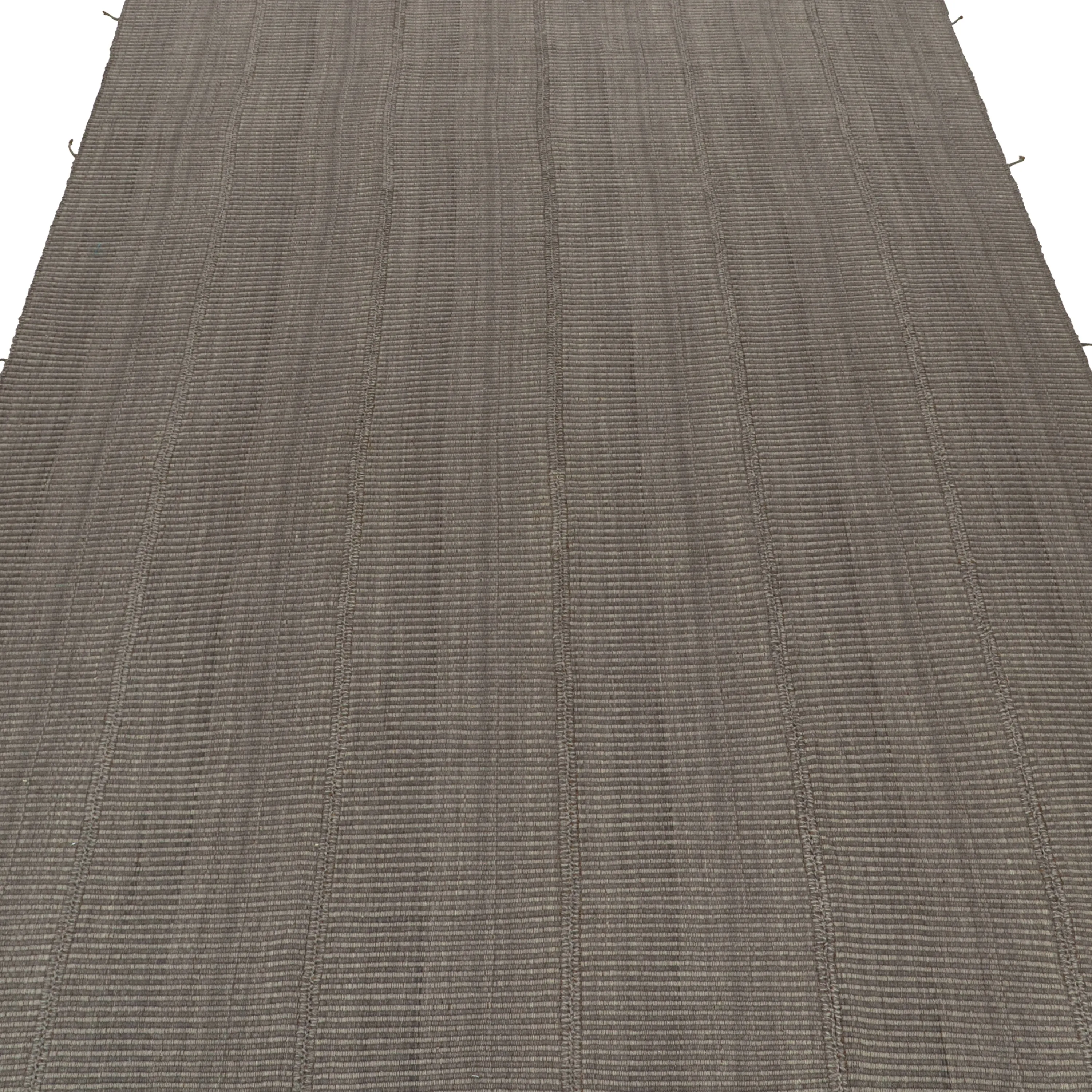 Contemporary Striped Kilim - 10' x 14'4"
