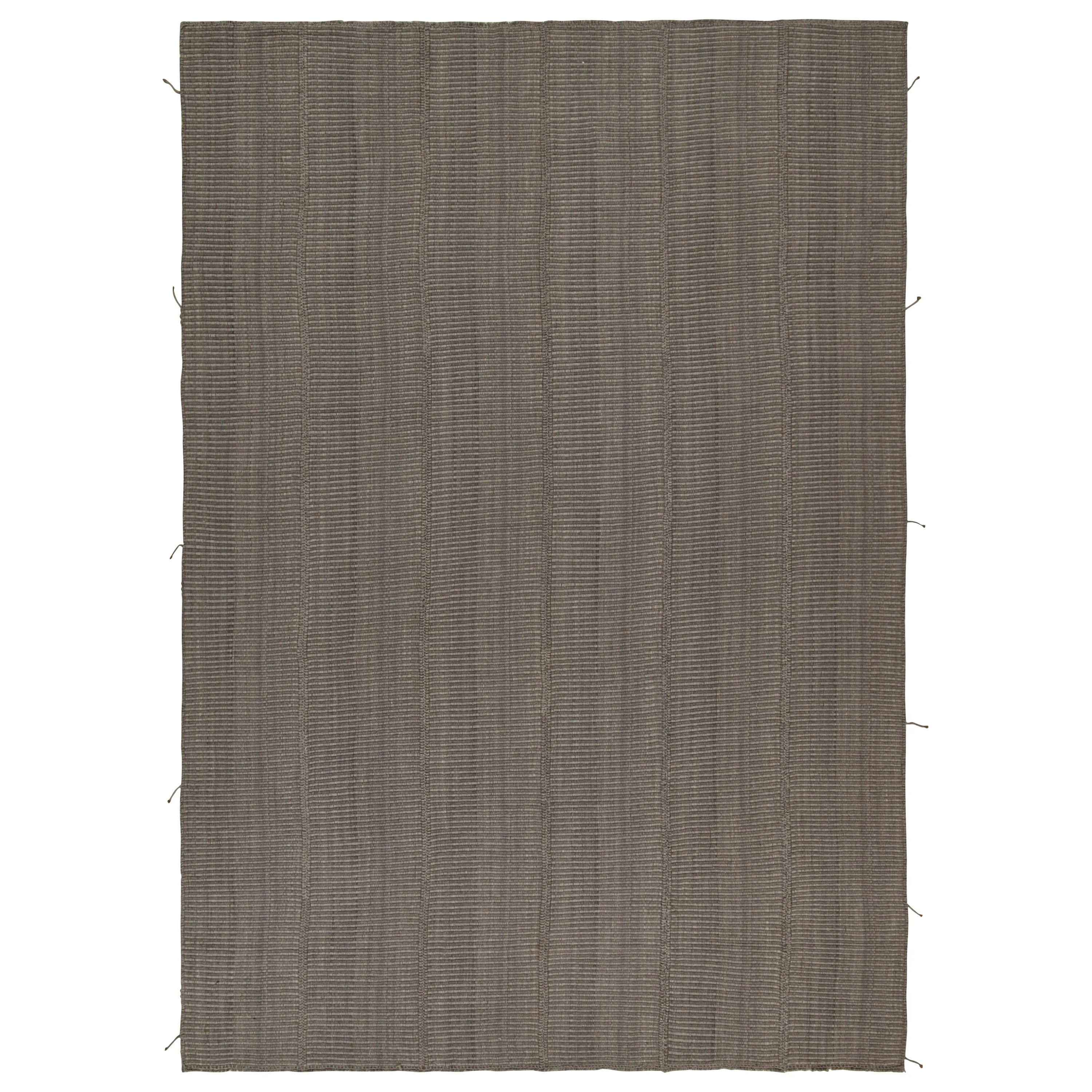 Contemporary Striped Kilim - 10' x 14'4"