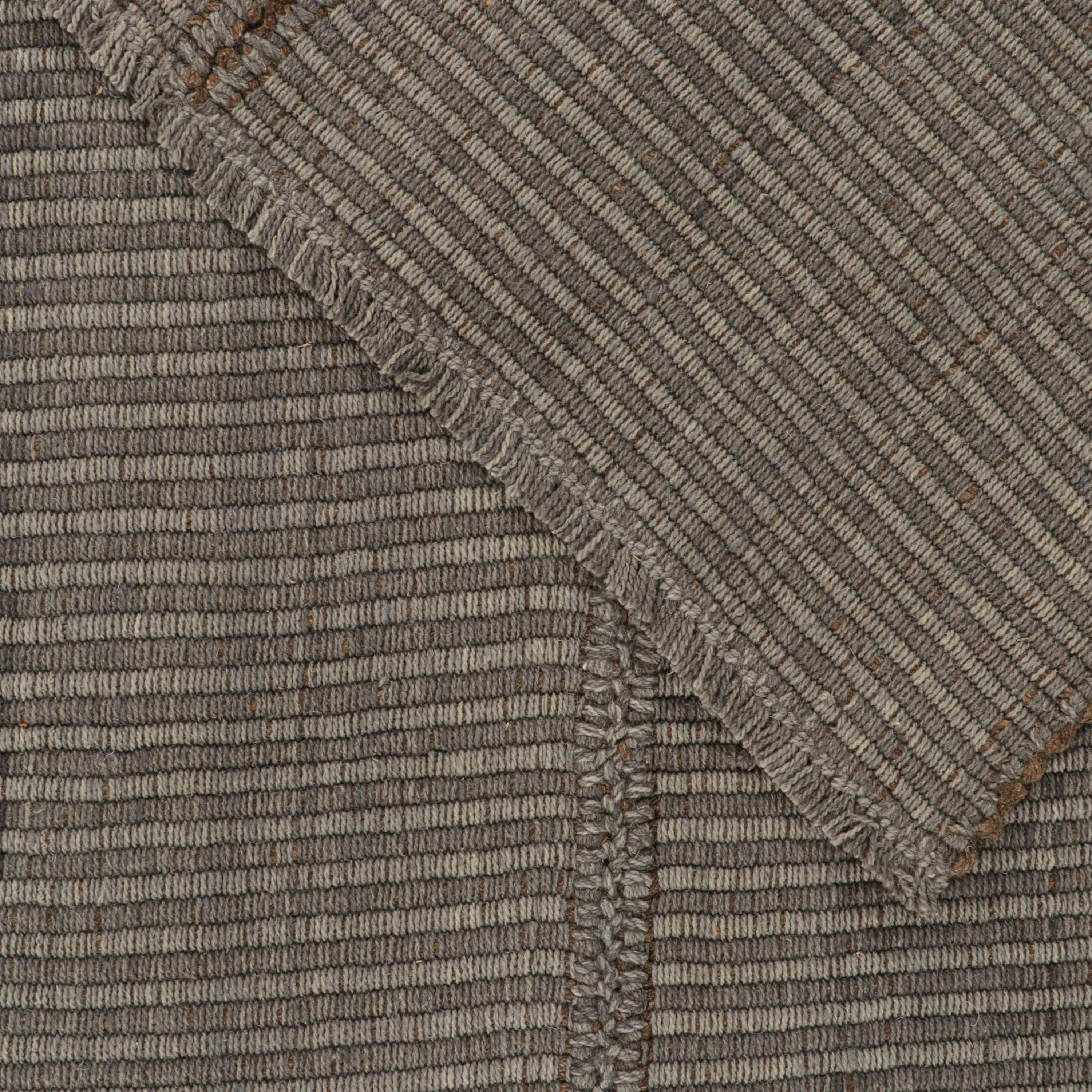Contemporary Striped Kilim - 10' x 14'4"