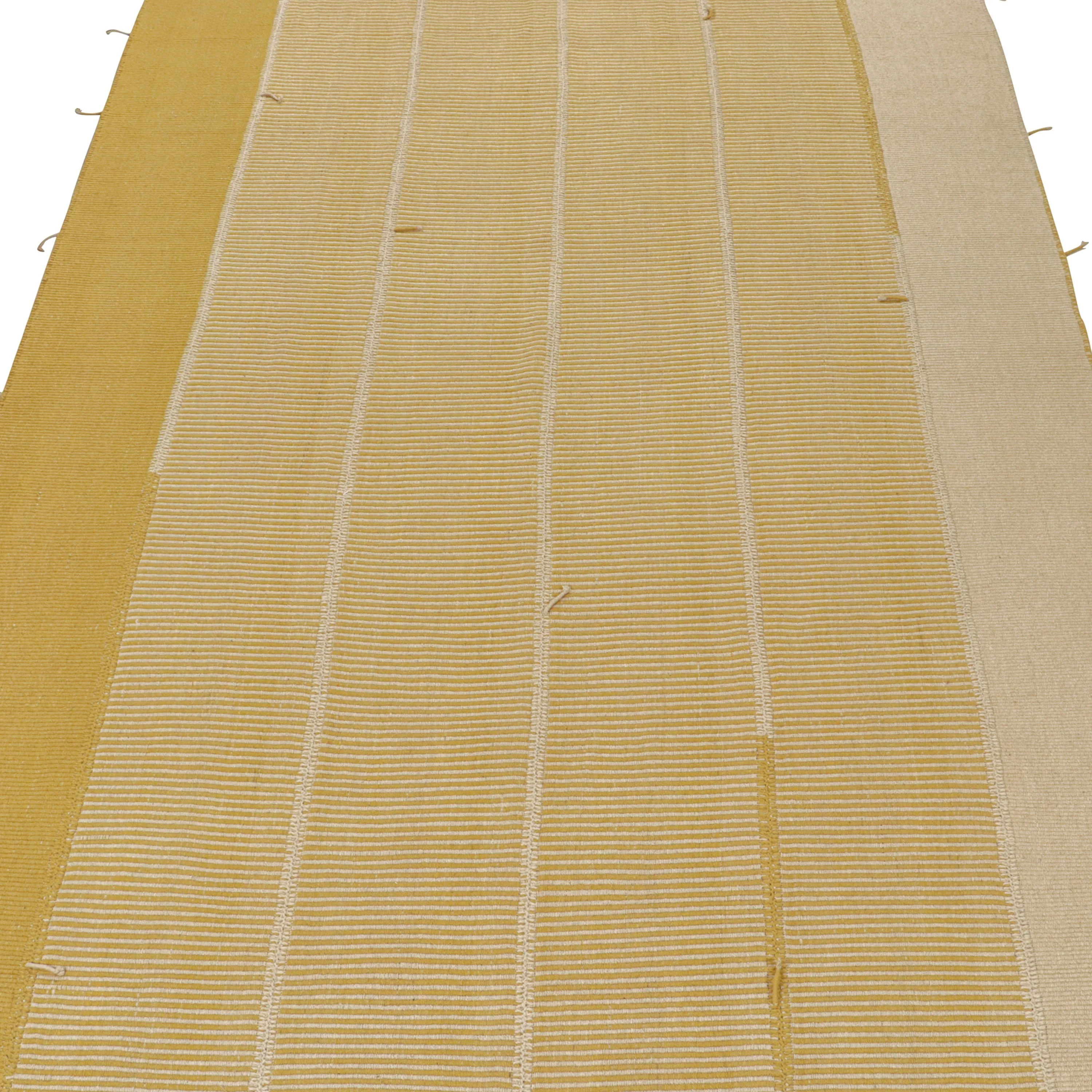 Contemporary Striped Kilim - 10' x 14'7"
