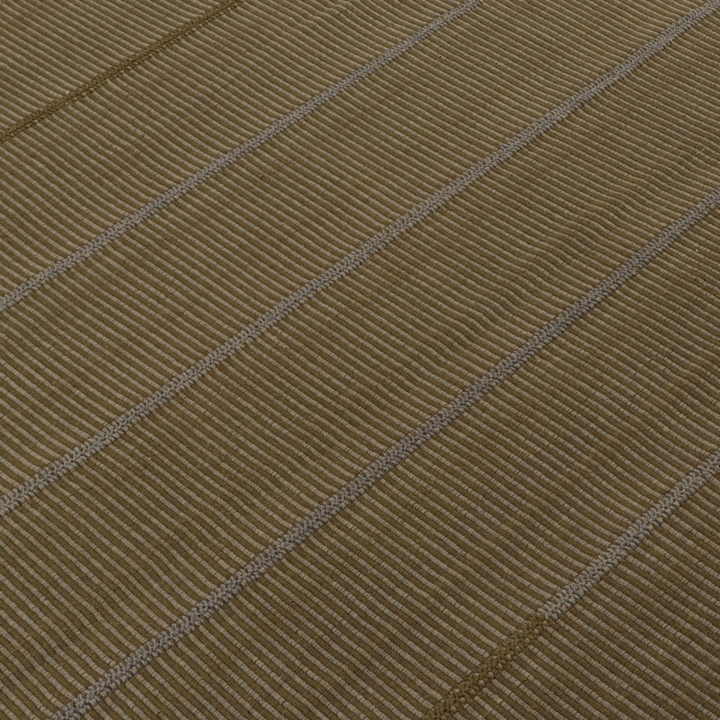 Contemporary Striped Kilim - 8'11" x 12'4"