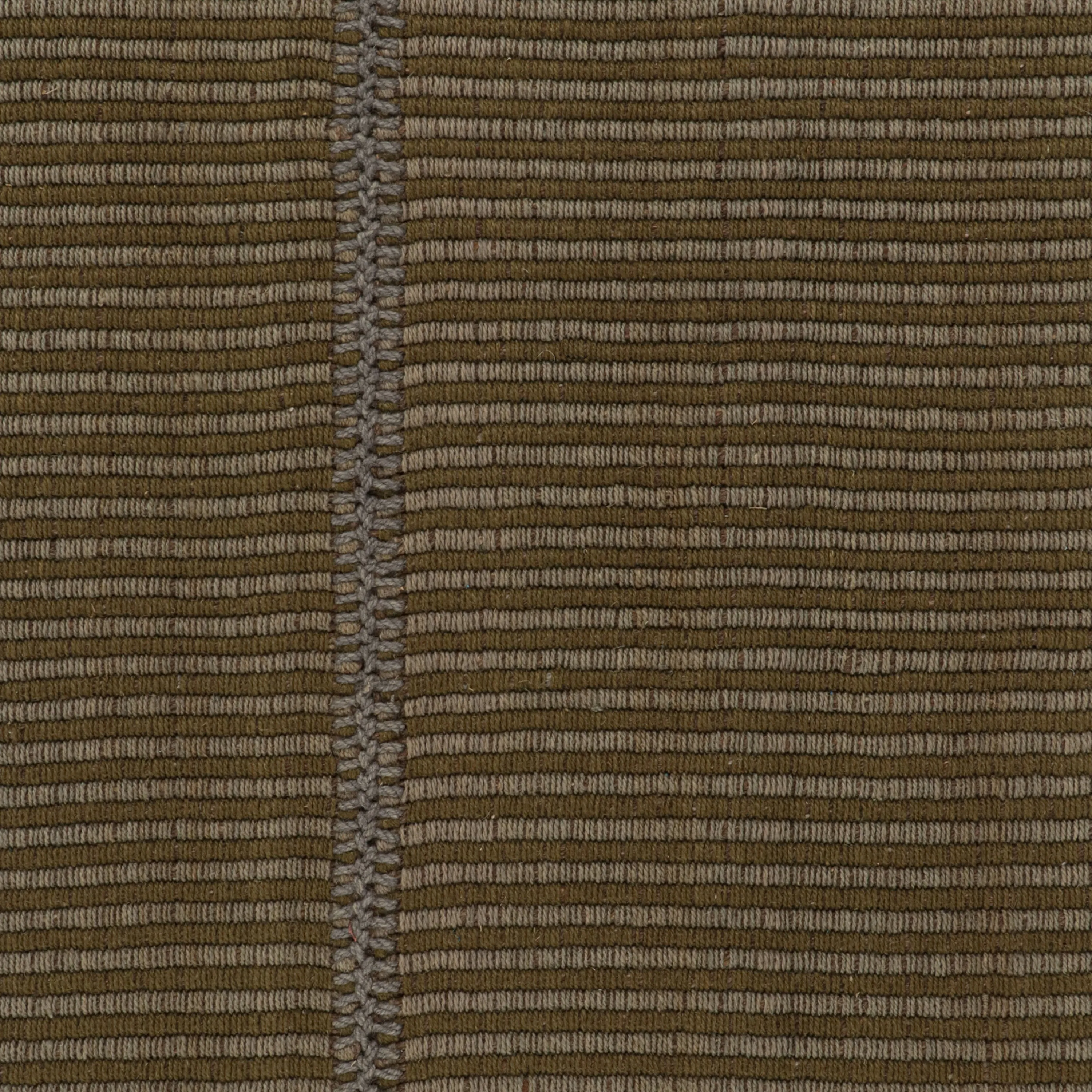 Contemporary Striped Kilim - 8'11" x 12'4"