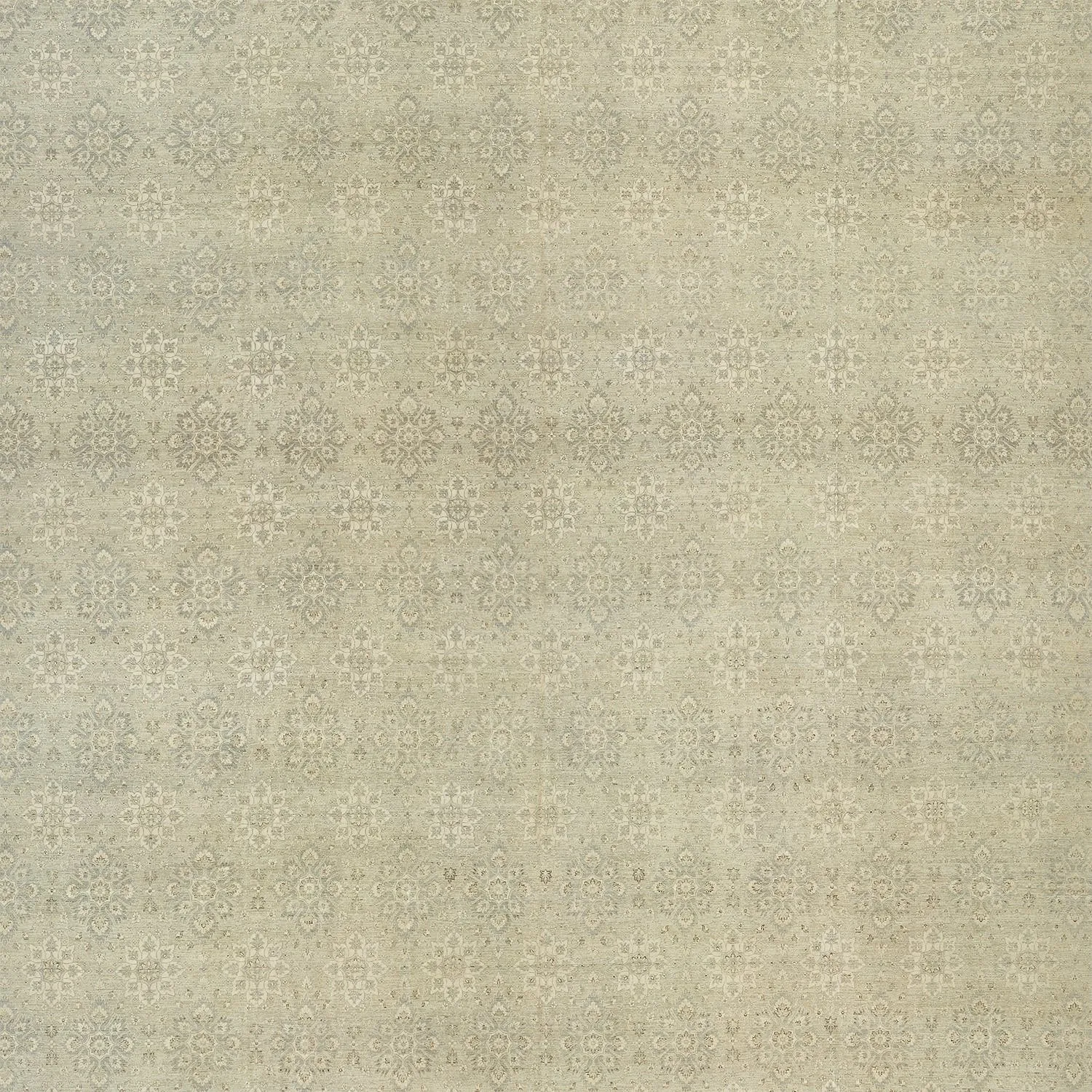 Cream Transitional Wool Rug - 17'5" x 27'4"