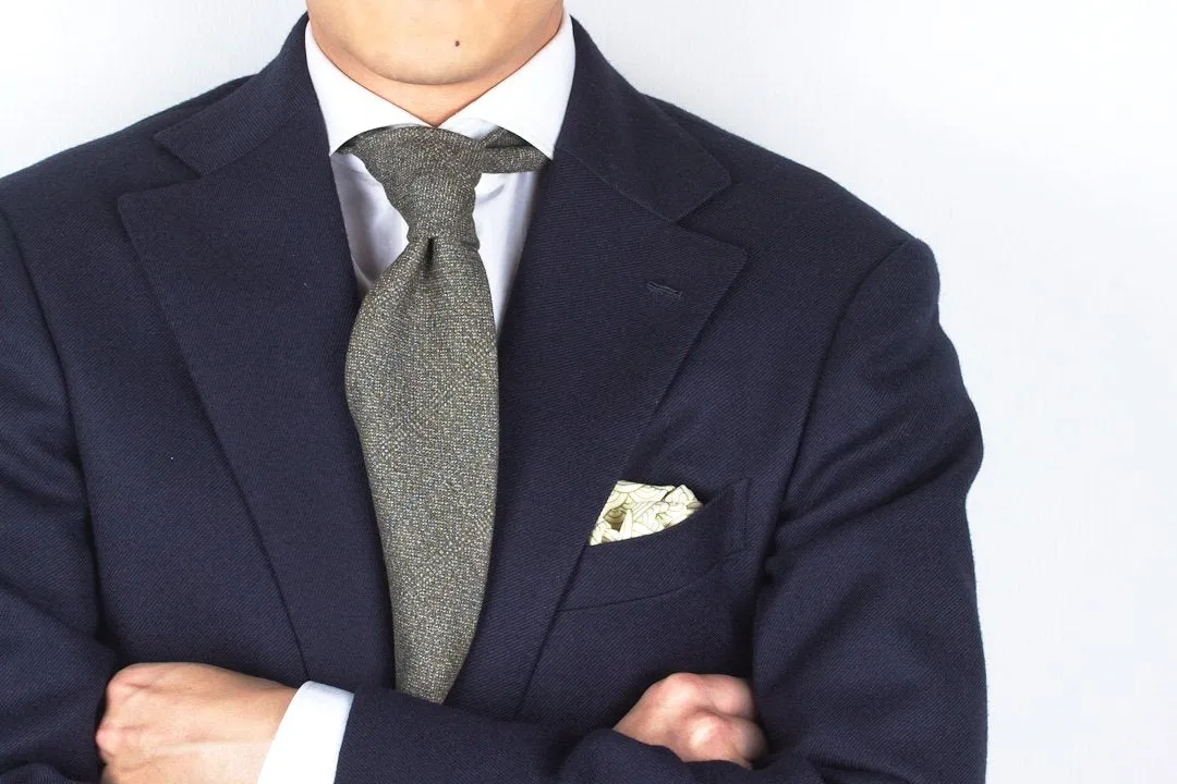 Escorial Olive Mélange Checks