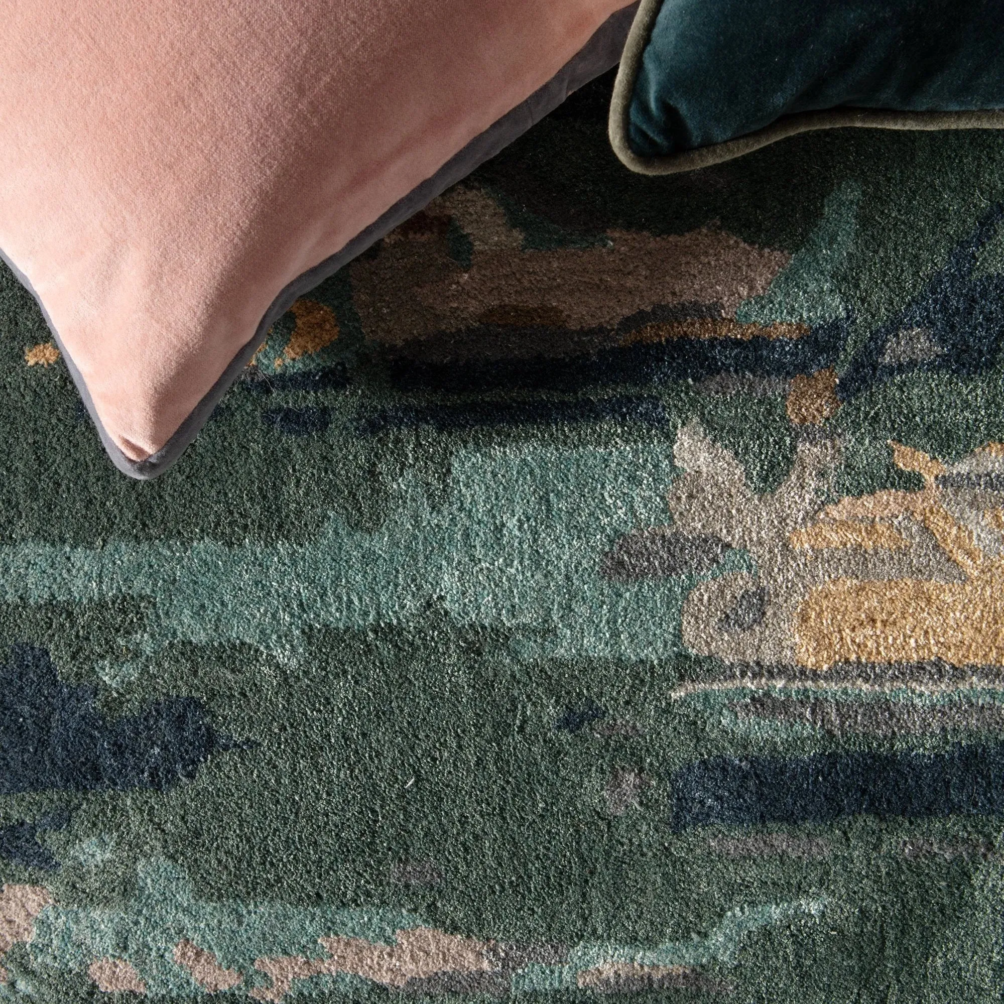 Genesis GES46 Teal/Grey Rug