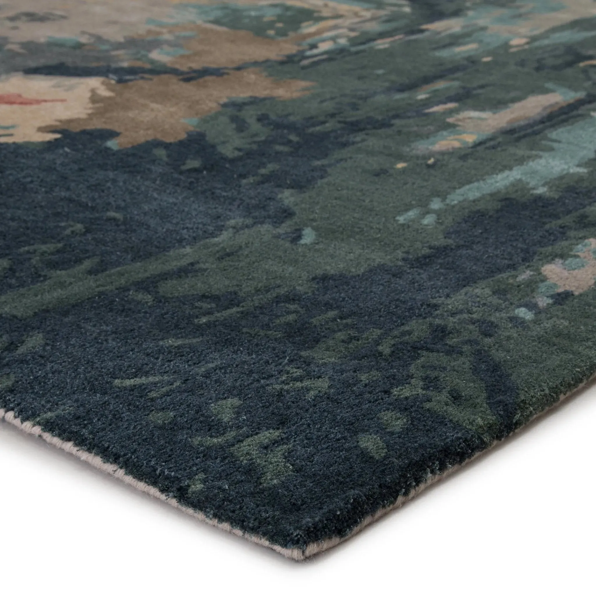 Genesis GES46 Teal/Grey Rug