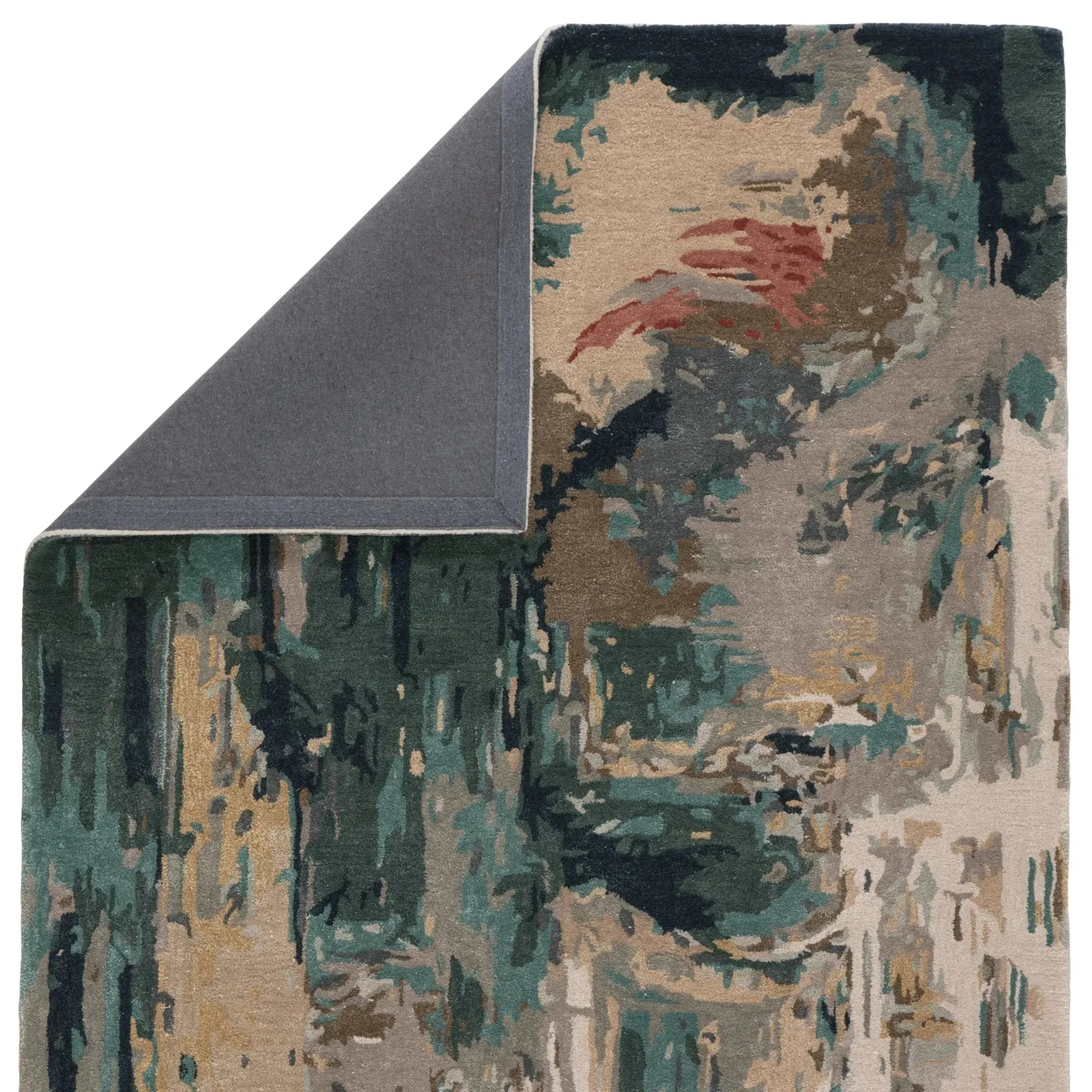 Genesis GES46 Teal/Grey Rug