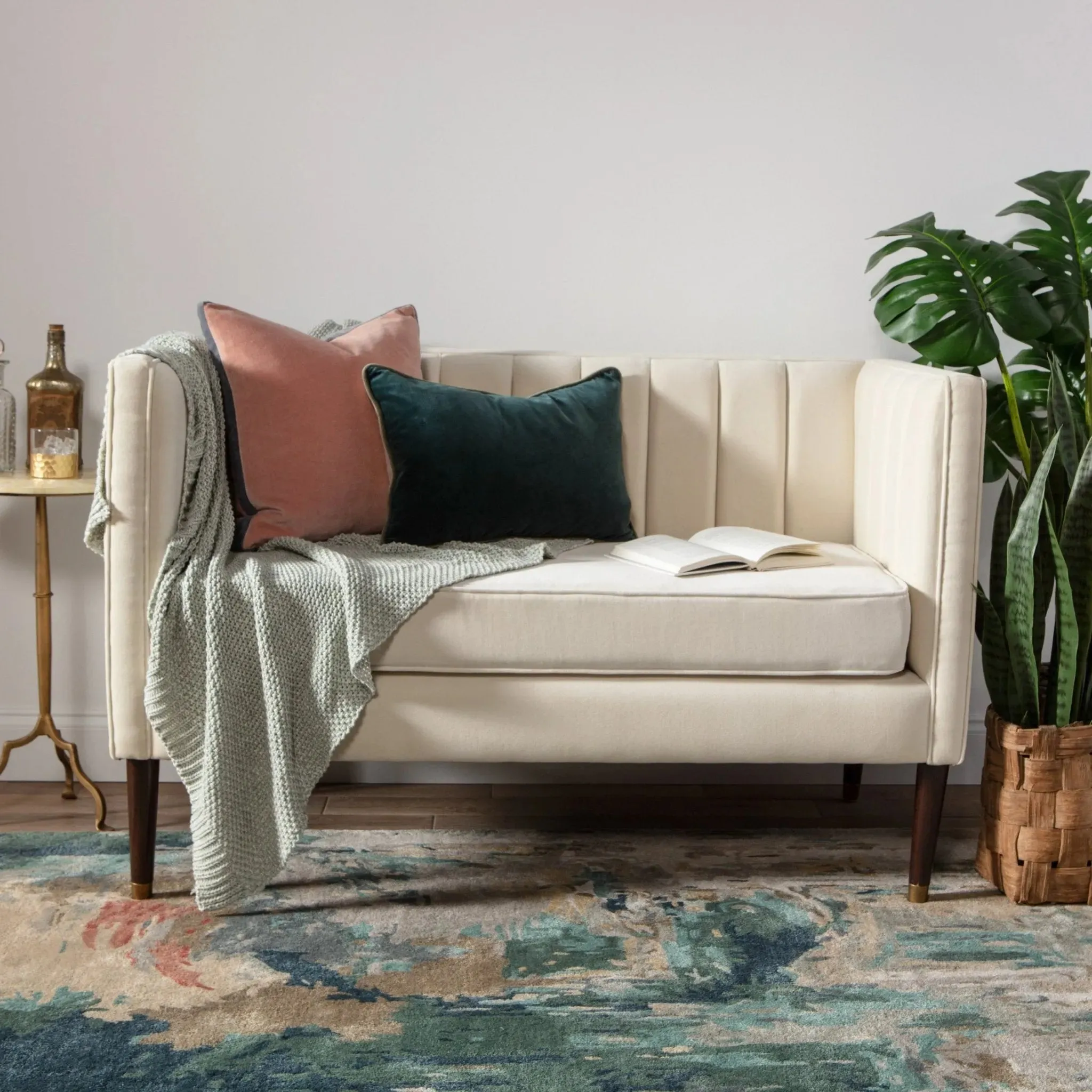 Genesis GES46 Teal/Grey Rug