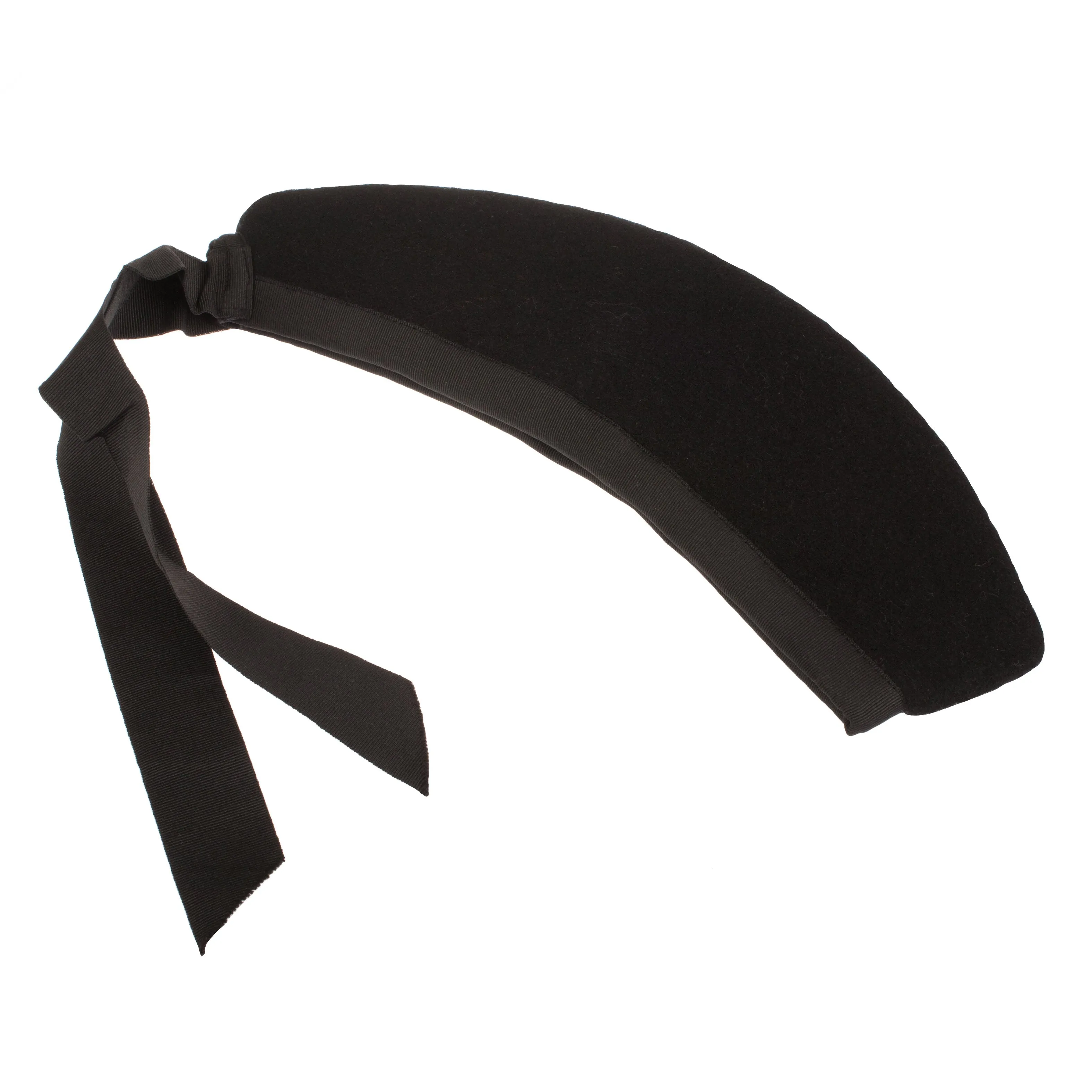 Gents Glengarry Hat Plain Black