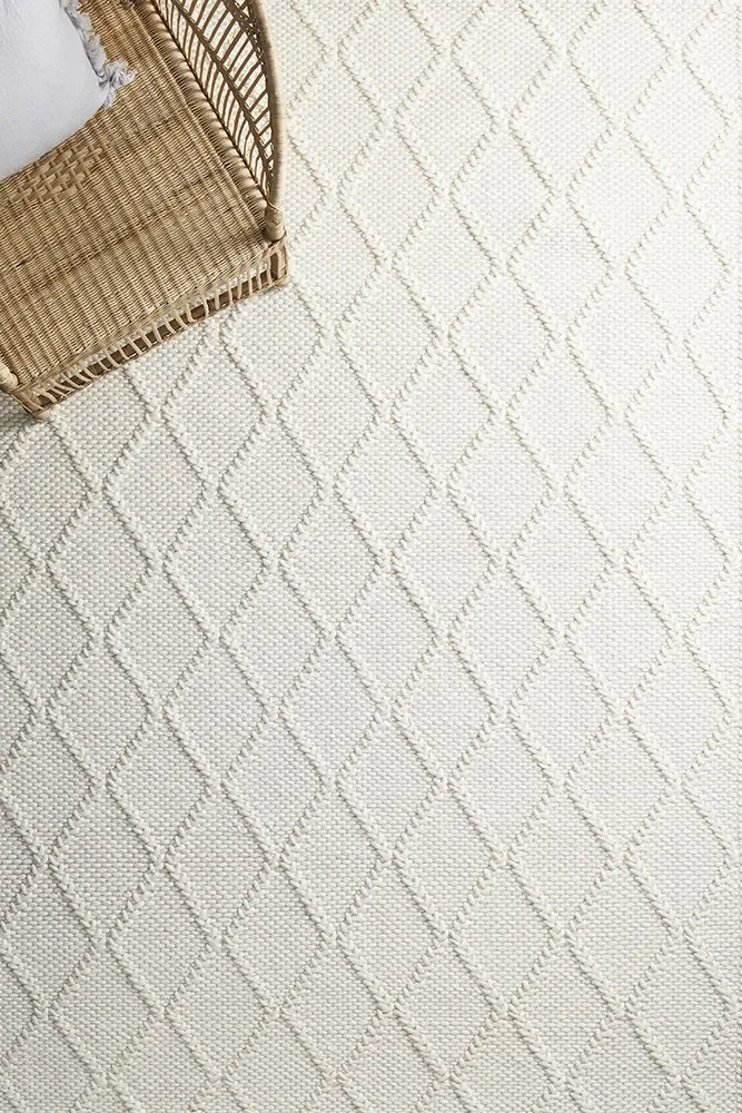 Huxley Rug (White) by Rug Culture
