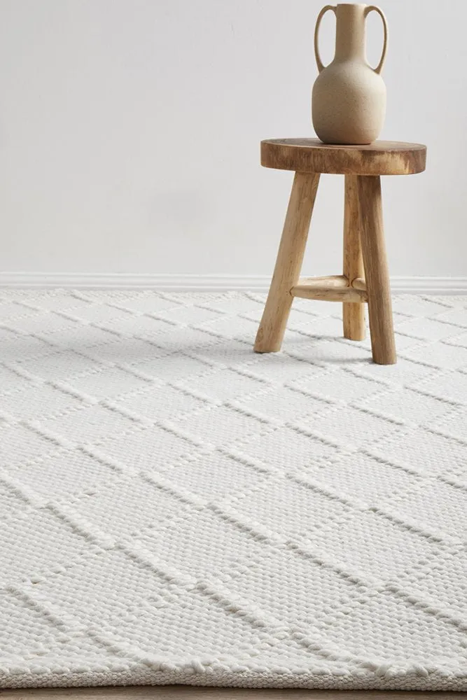Huxley Rug (White) by Rug Culture