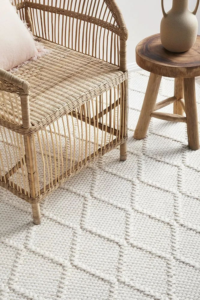 Huxley Rug (White) by Rug Culture