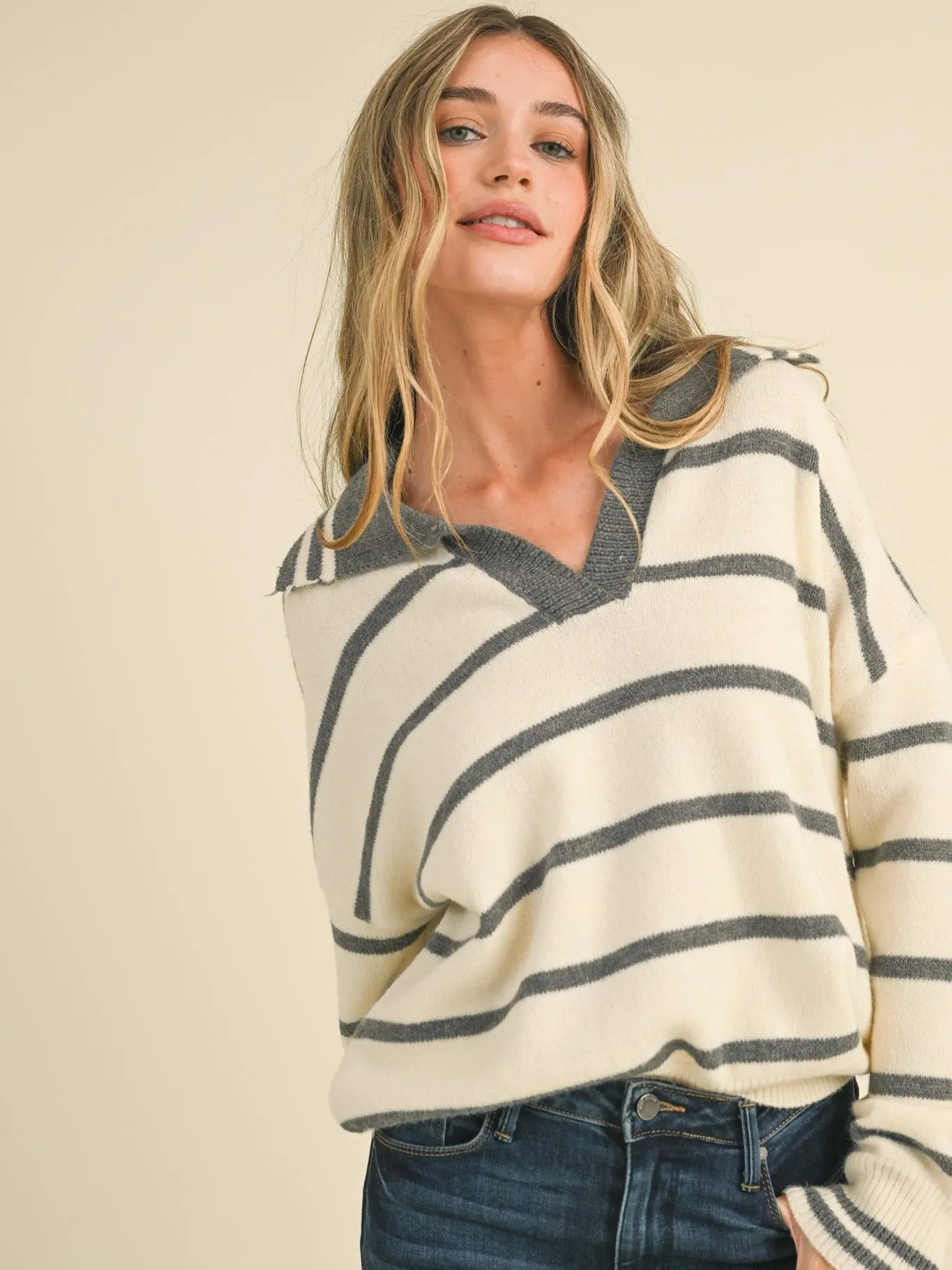 Joey Striped Sweater