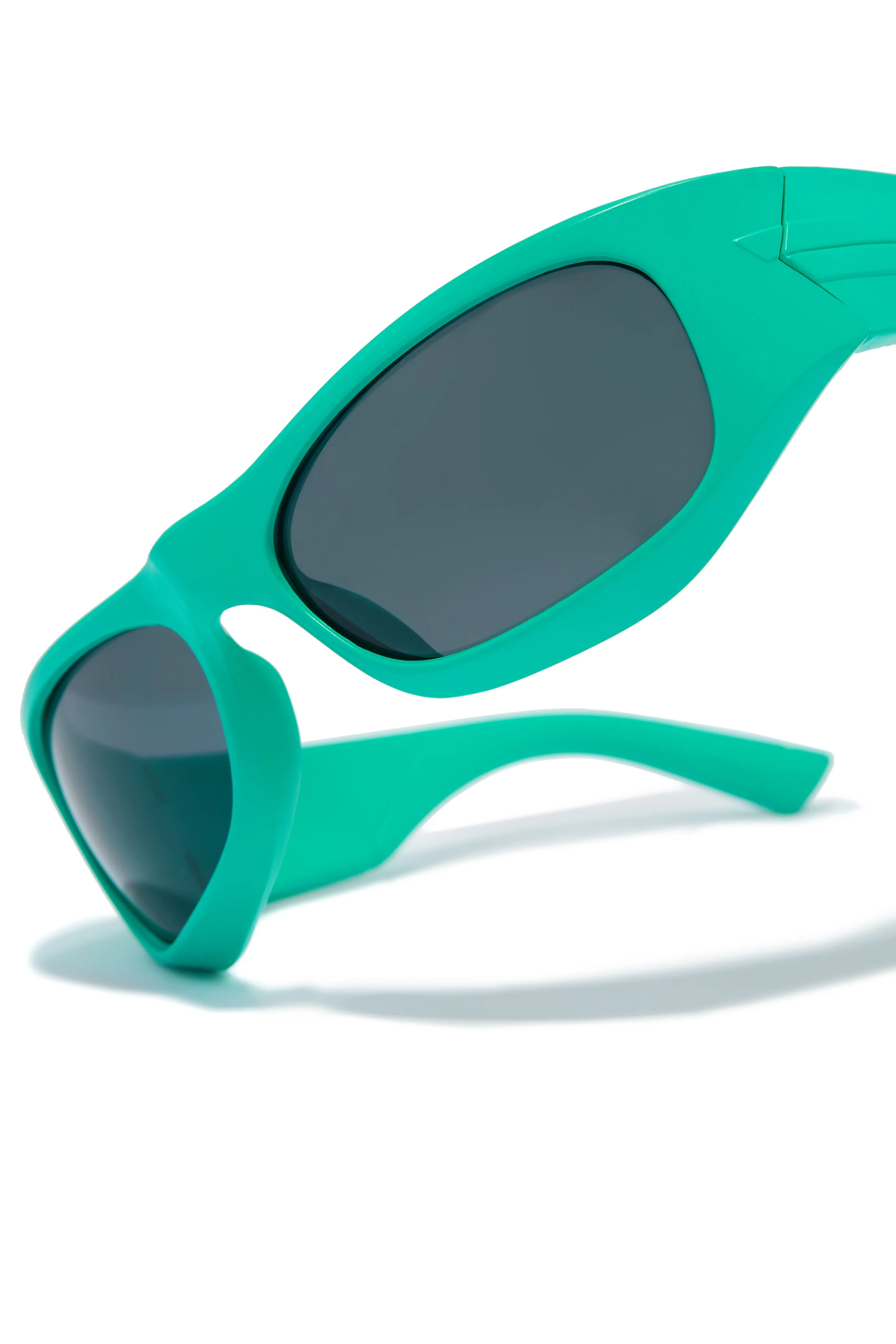 Kyata Oversized Sunglasses - Blue