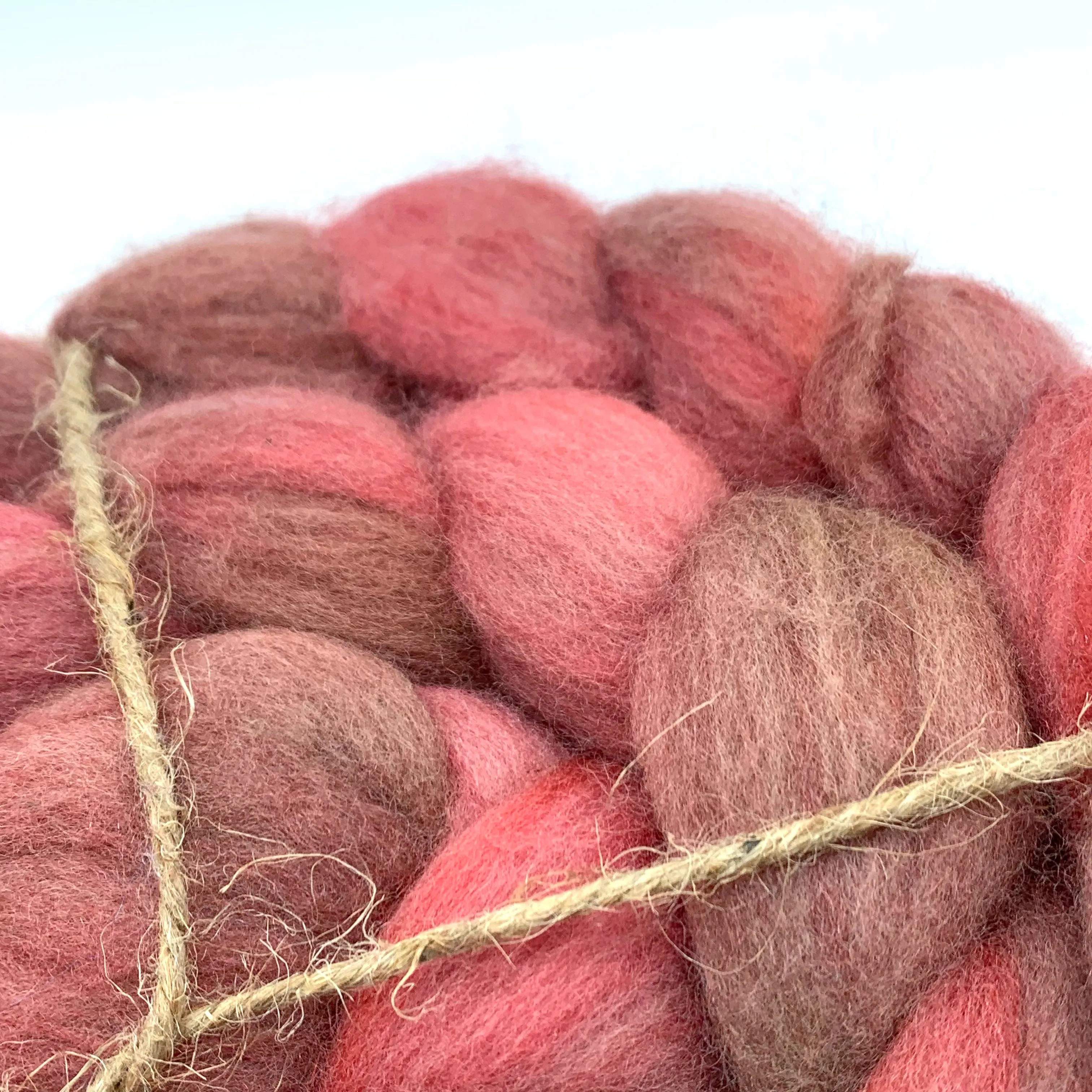 Laurelhurst Roving 4oz: SODO ~ Superfine Merino, Silk, Yak