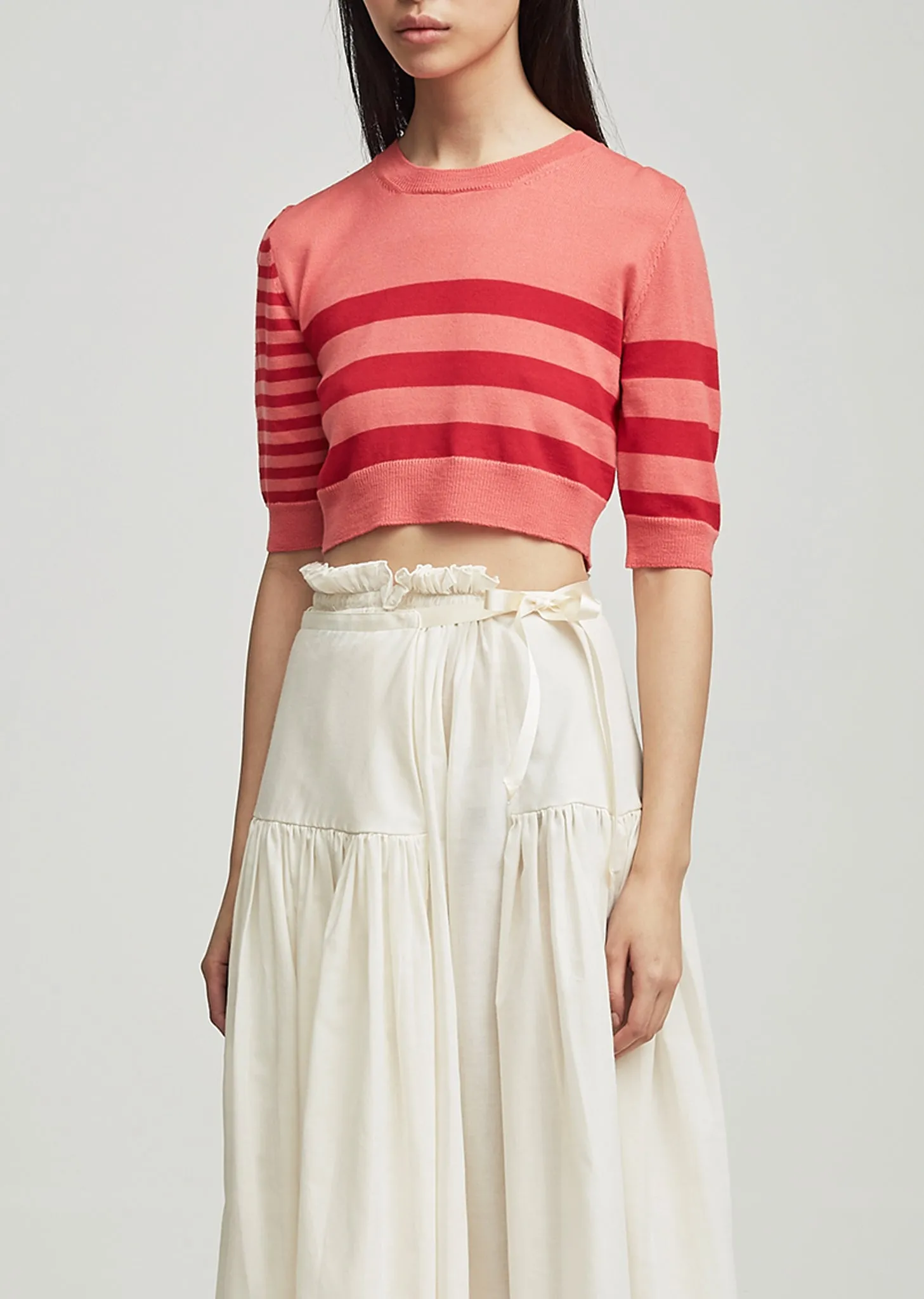Love Merino Striped Sweater