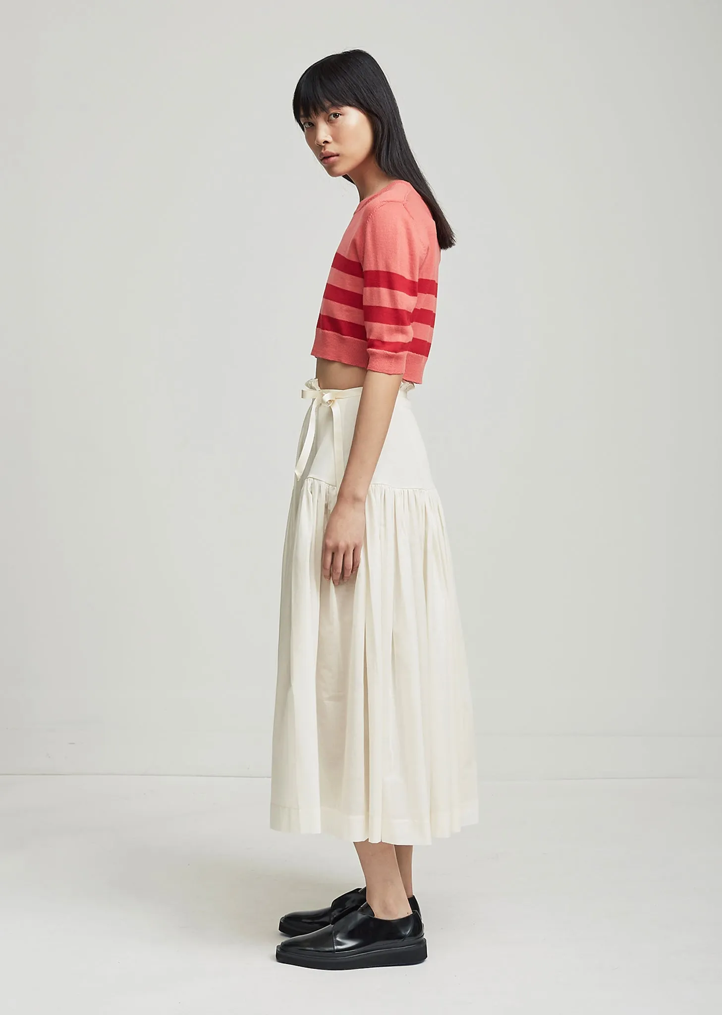Love Merino Striped Sweater