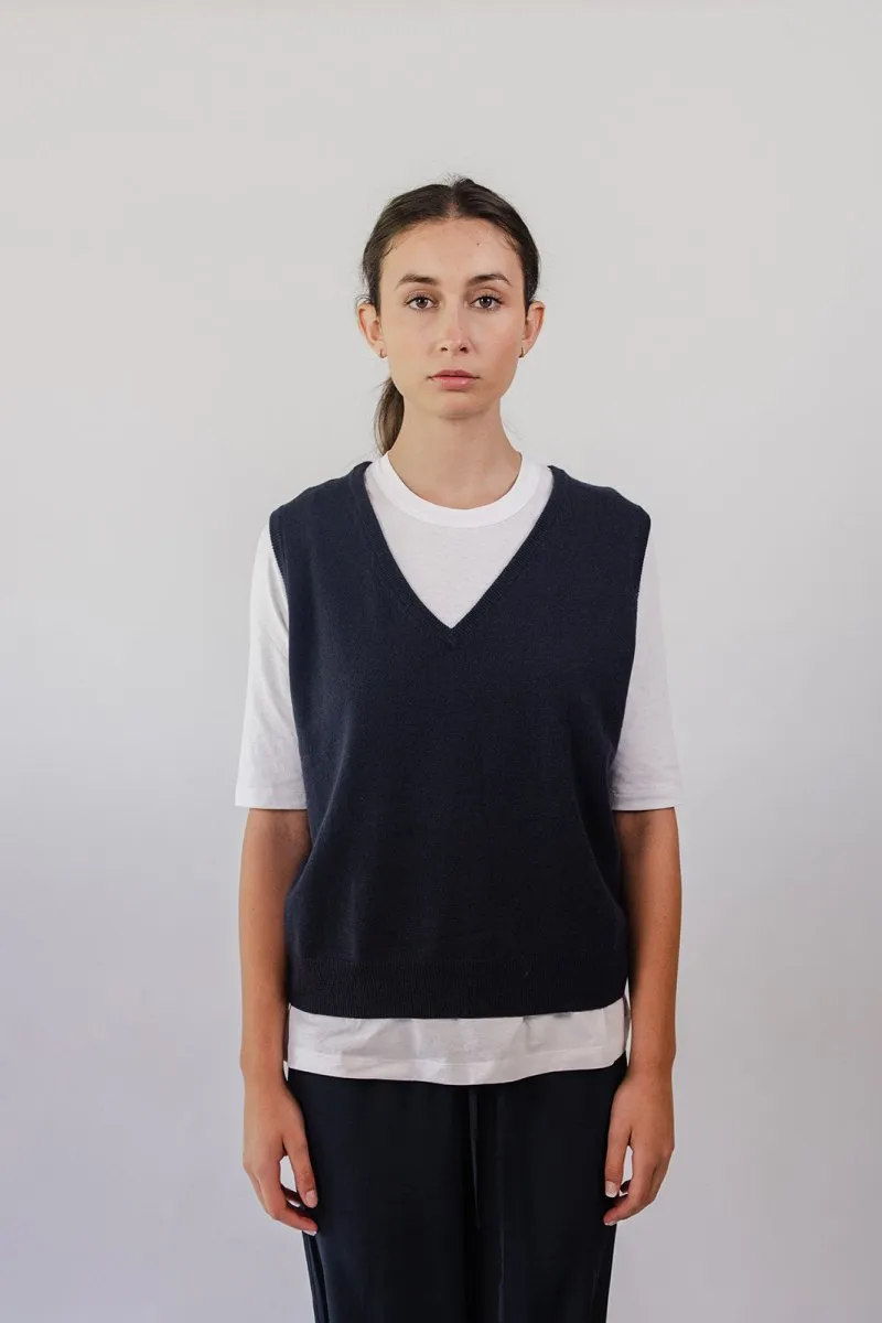 Maggie Cashmere & Wool Vest