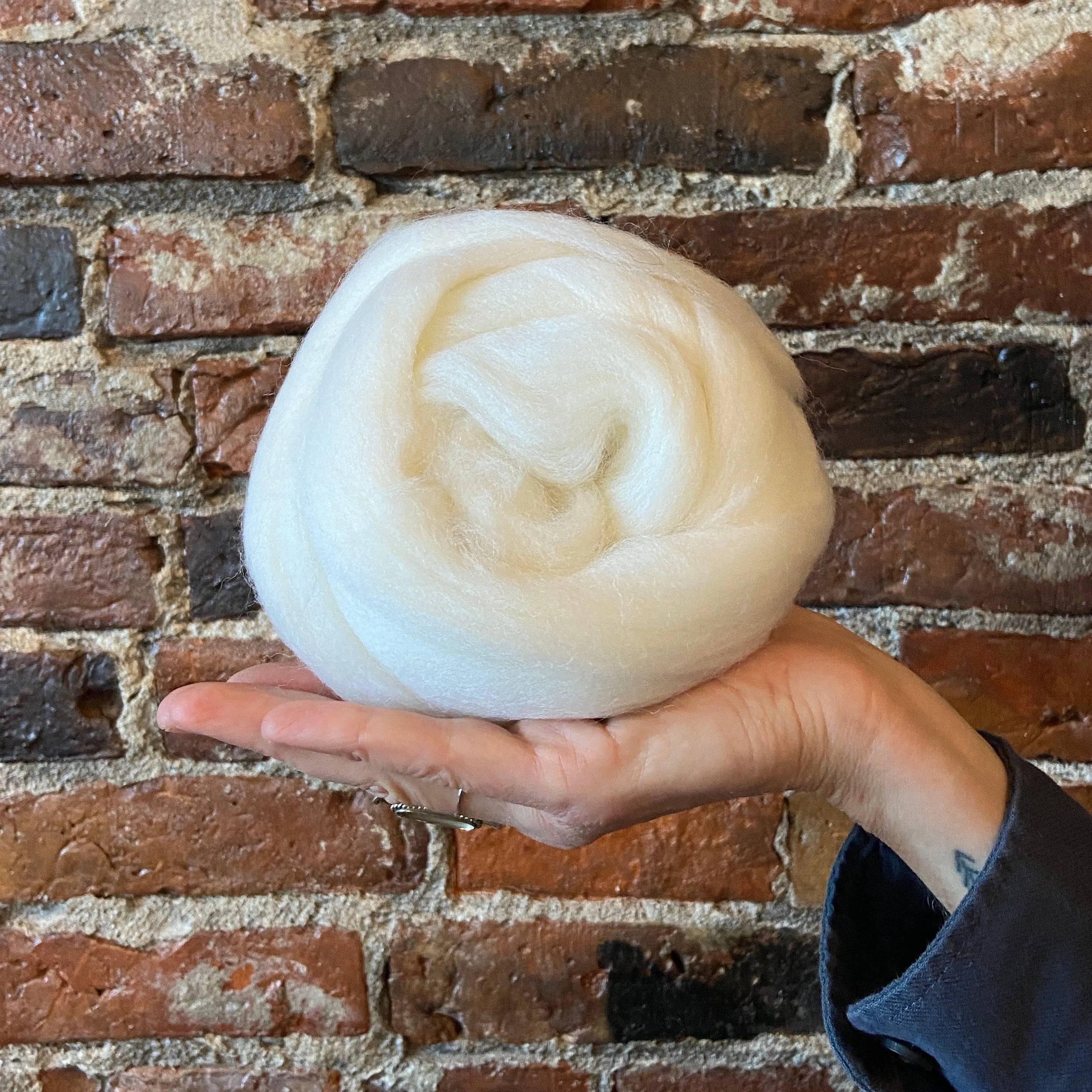 Mahogany - Merino Wool Top Roving - 50 gram (1.75 oz) Ball - Color 617