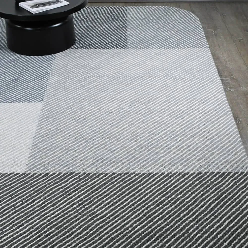 Pinstripe Rug - Seal 300cm x 400cm