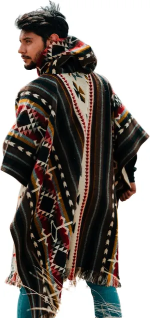 Poncho for men - Alpaca wool - Clint Eastwood - Daryl Dixon - Men Poncho - Handamade products - Cowboy Serape Shawl