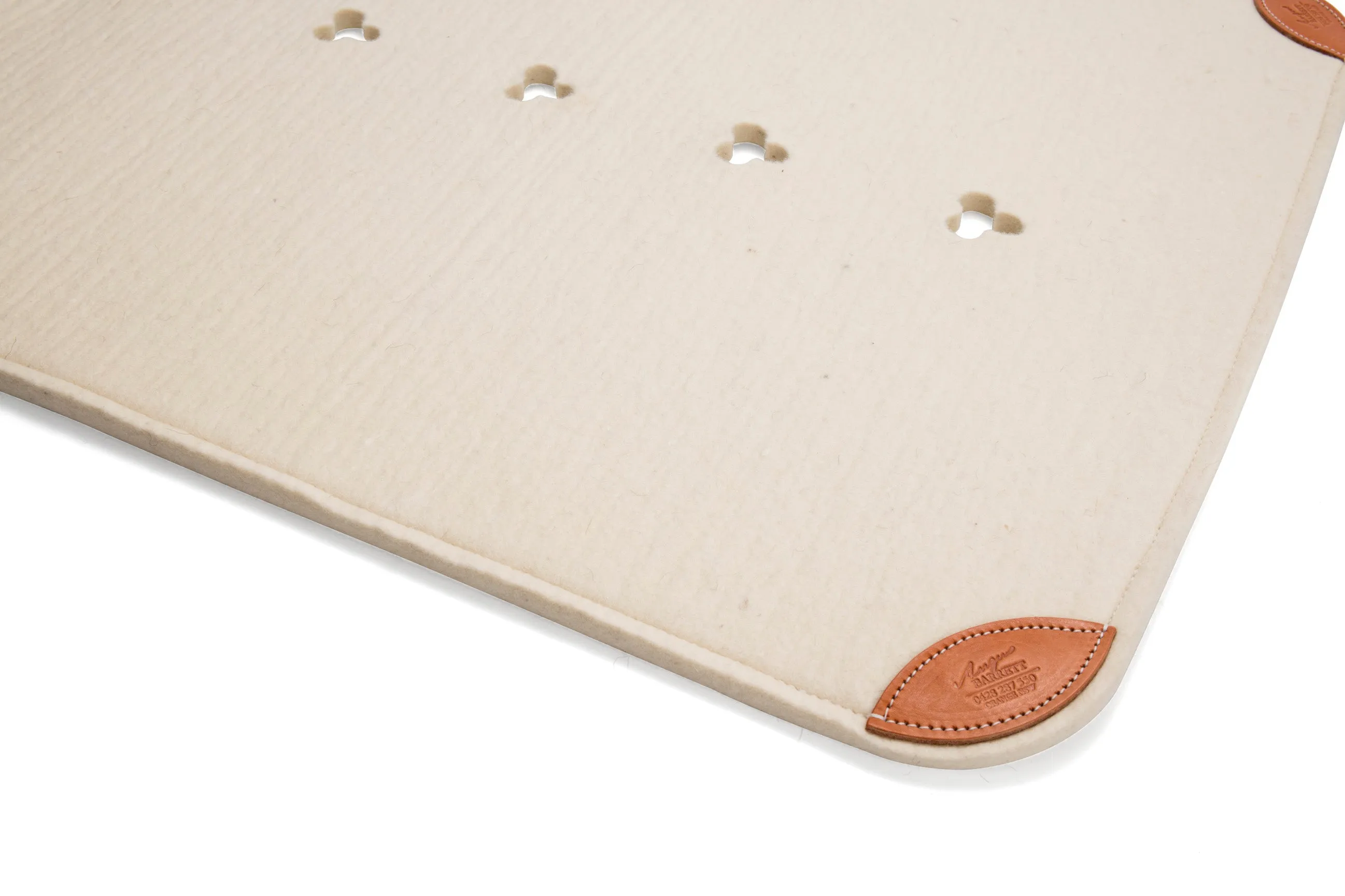 Pure Wool Saddle Pad - Classic Standard - Cleanskin