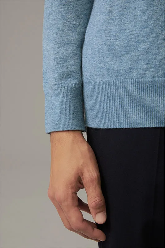Strellson - Luka-T Button Front, Wool, Blue