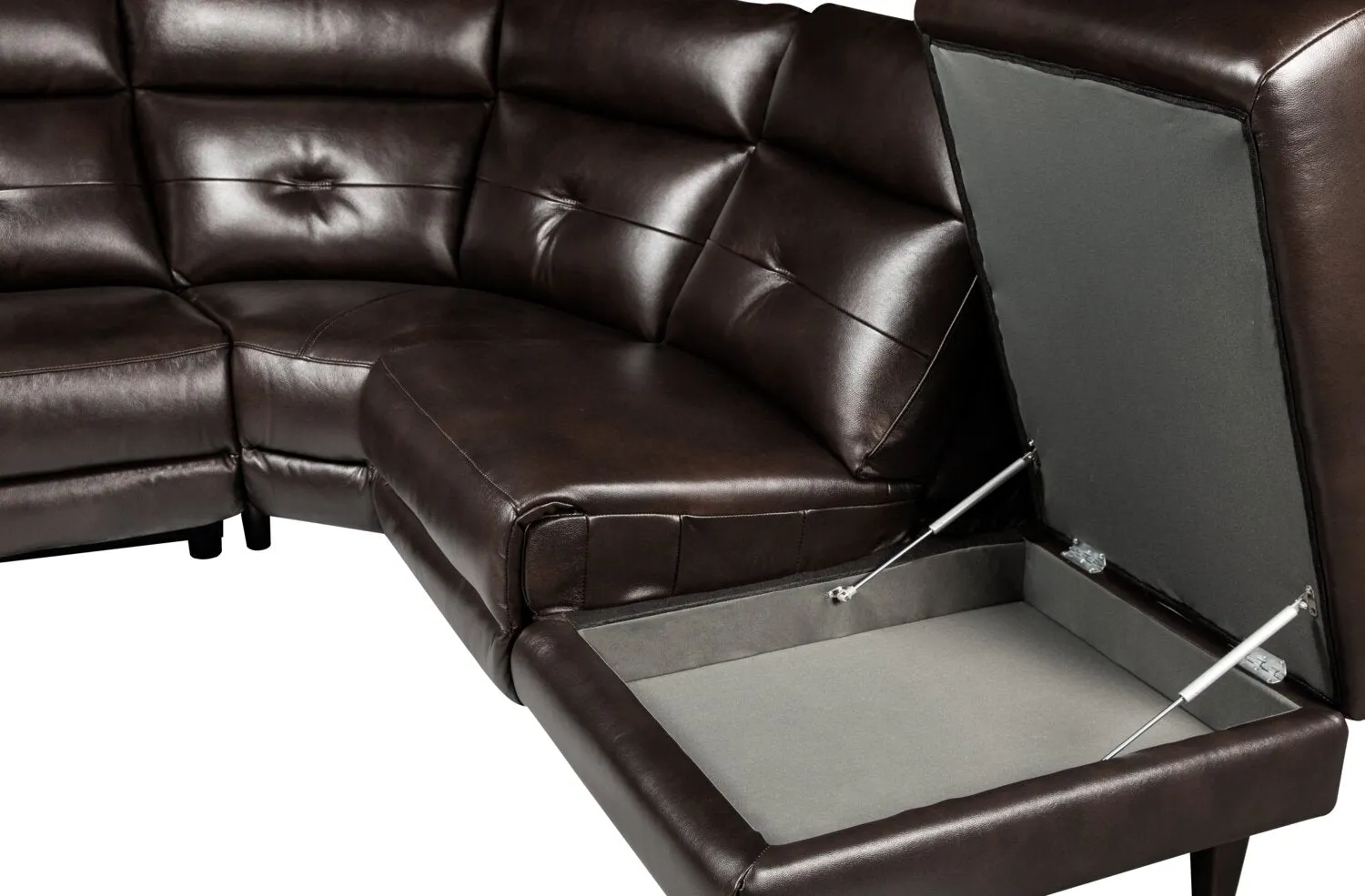 Tolo 3-Piece Right-Facing Power Reclining Sectional - Brown