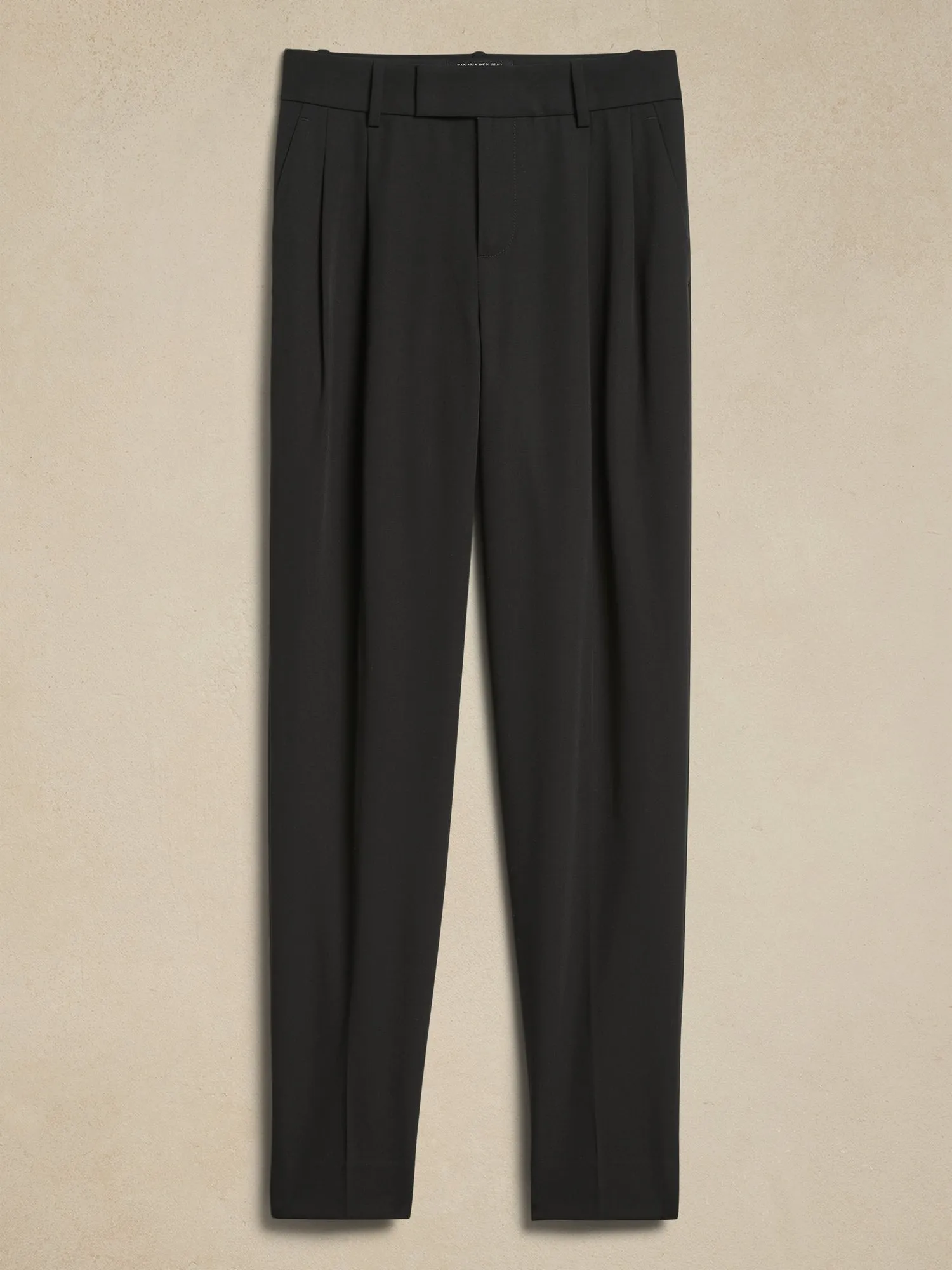 Vasto Pleated Italian Wool Pant