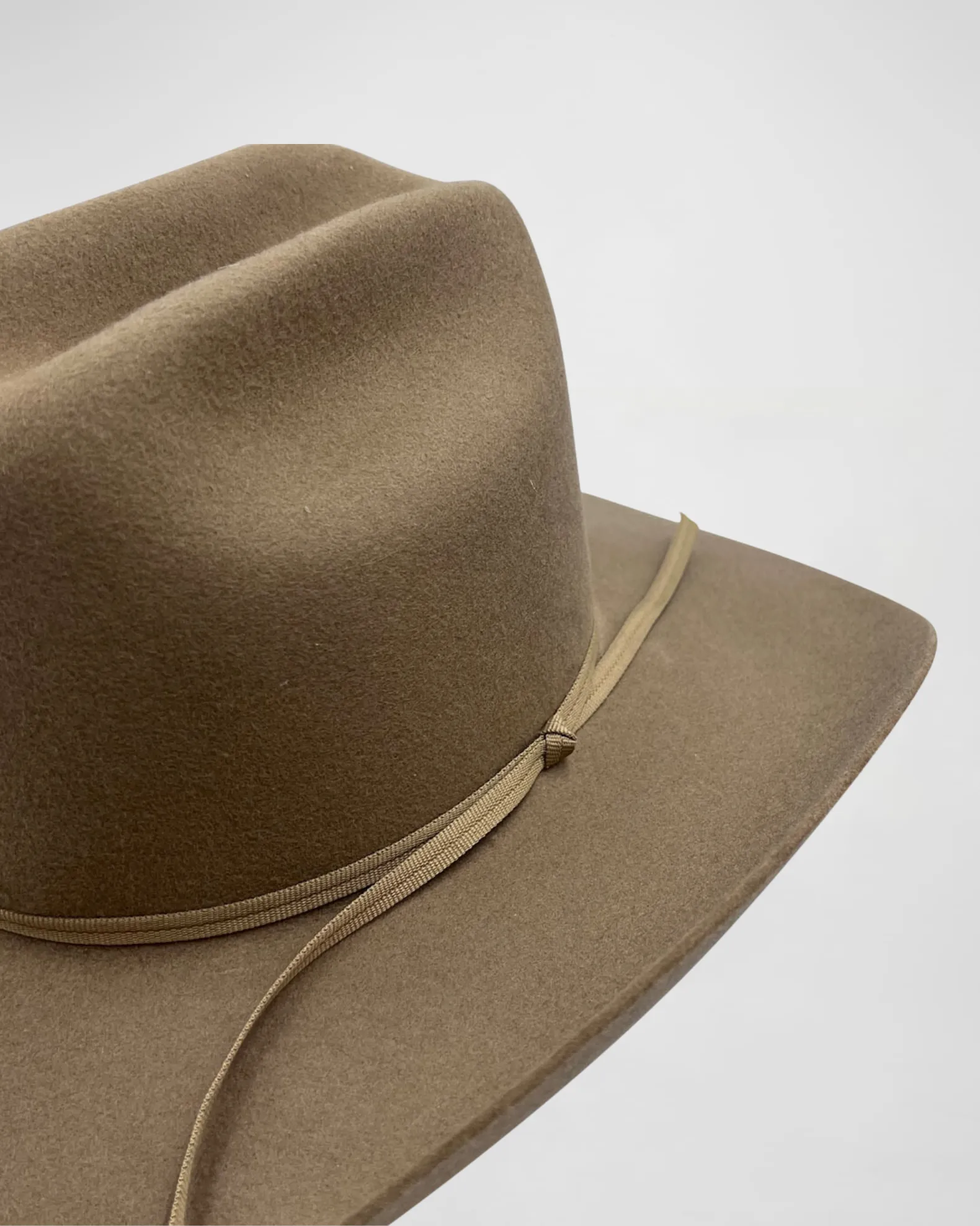 Wild West Whimsy Felt Cowboy Hat in Sahara
