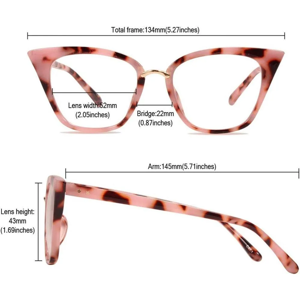 Women’s Cat Eye Anti-Blue Light Glasses – Model A97093