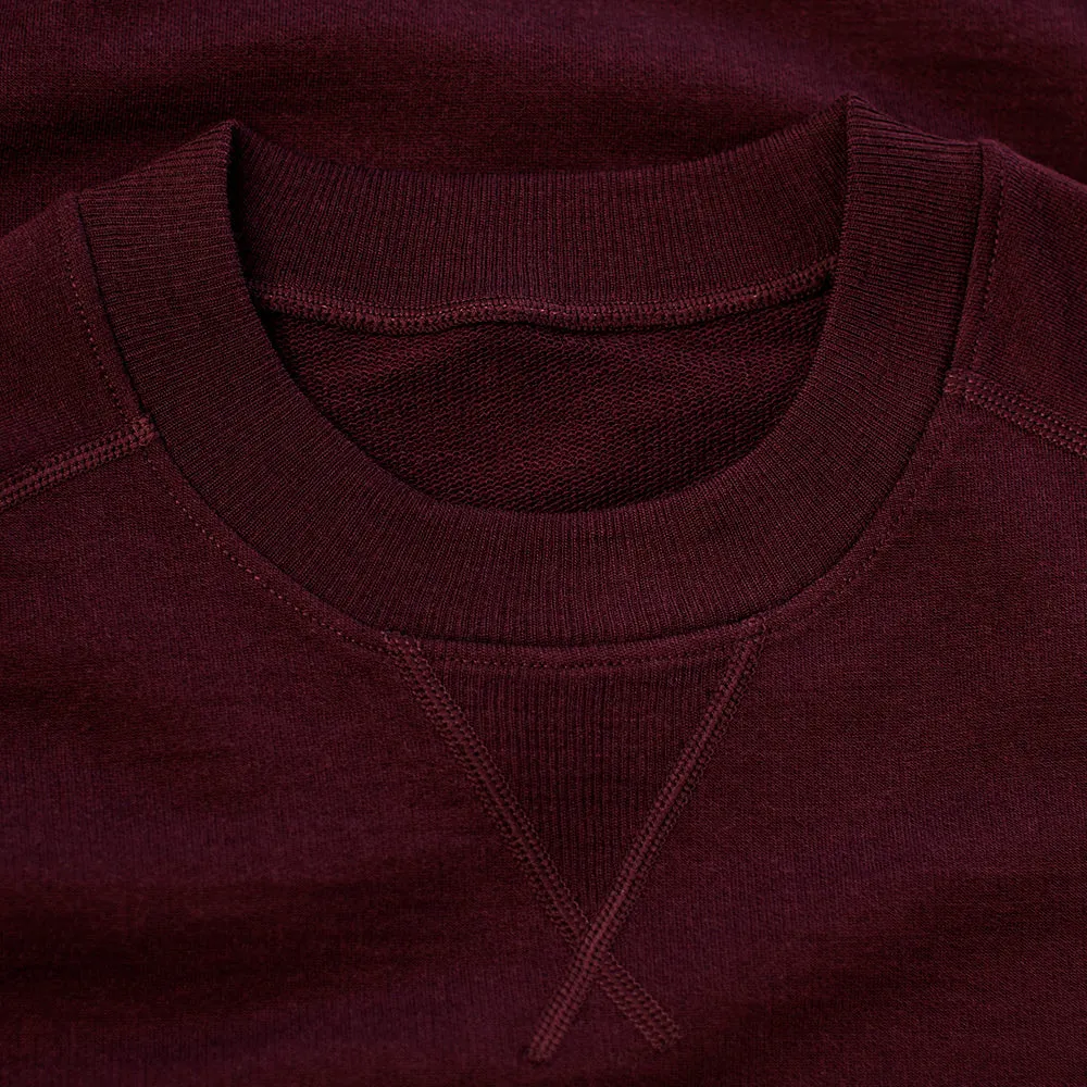 Womens Merino 260 Lounge Sweatshirt (Wine)