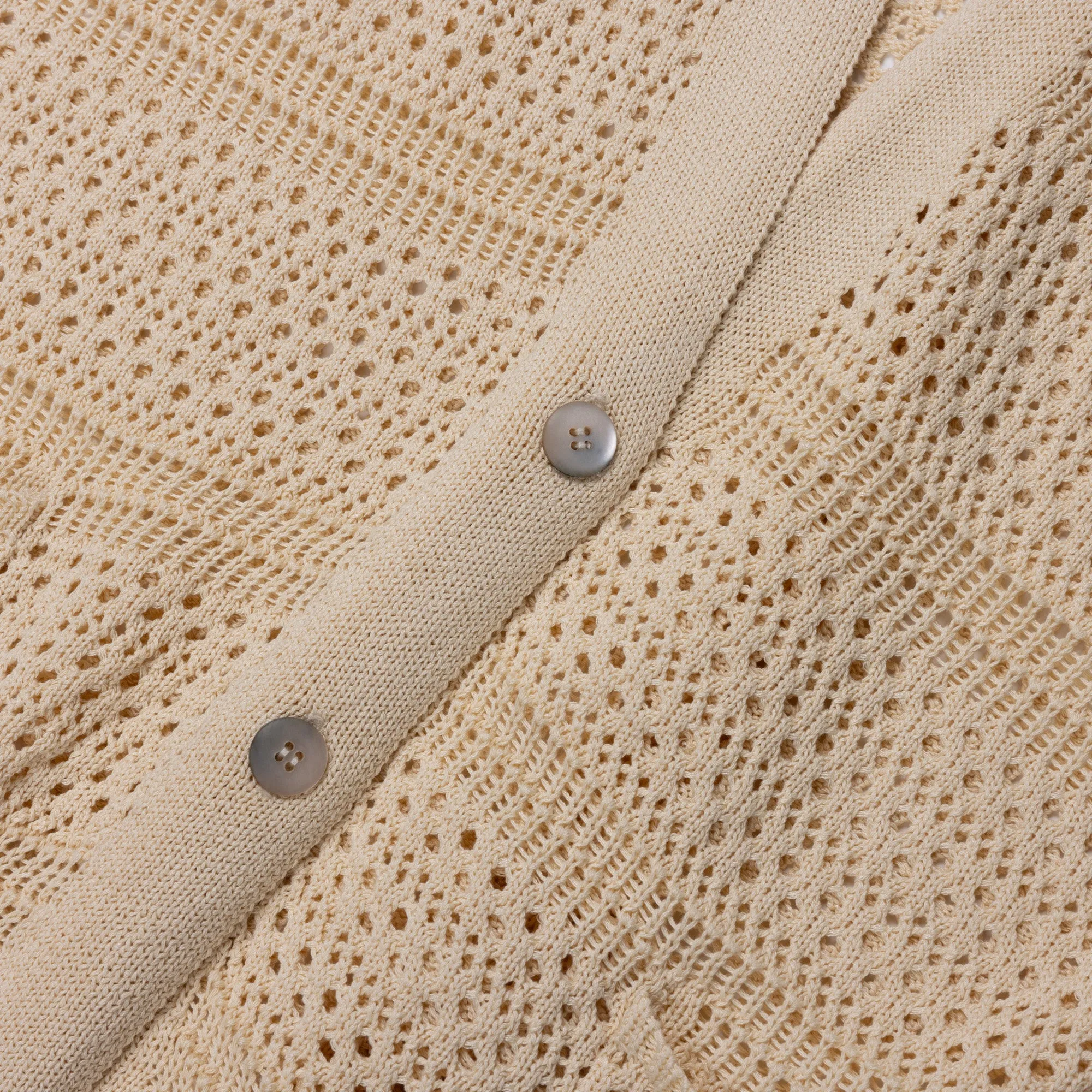 Womens Oversized Button Down - Cream