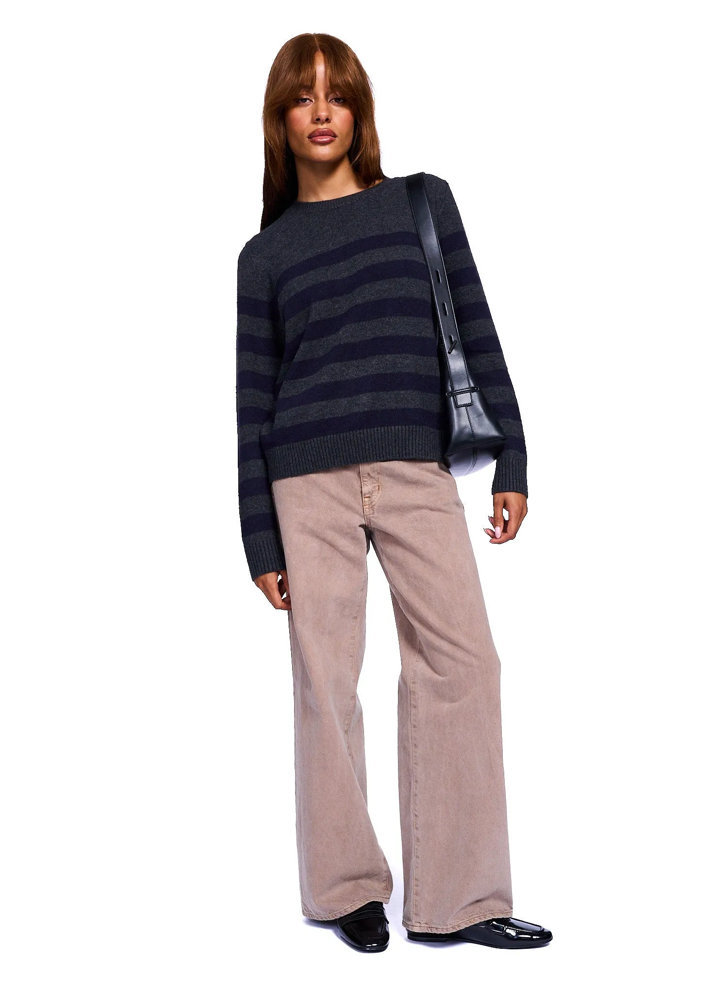 Yumi Row Striped Sweater