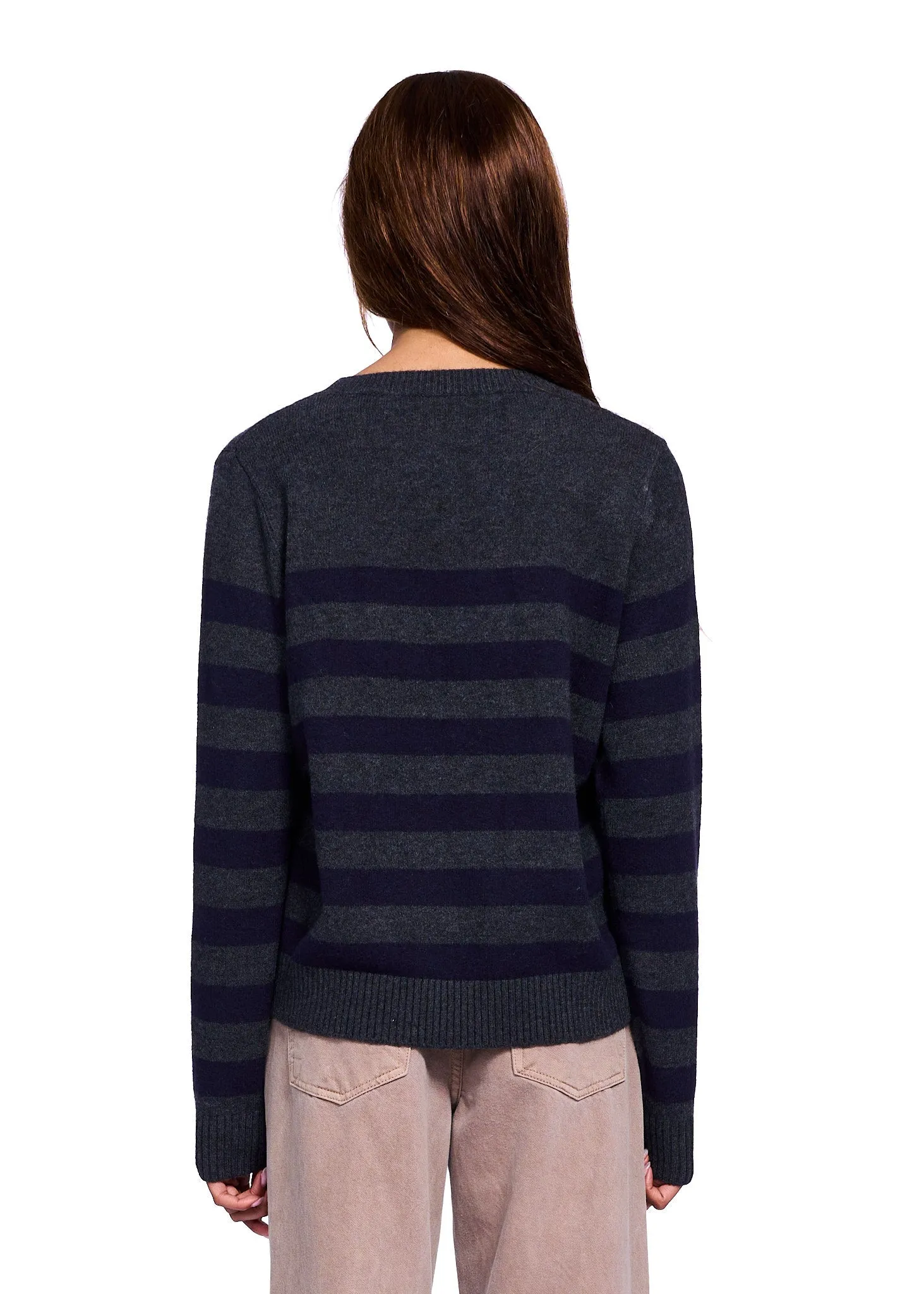 Yumi Row Striped Sweater