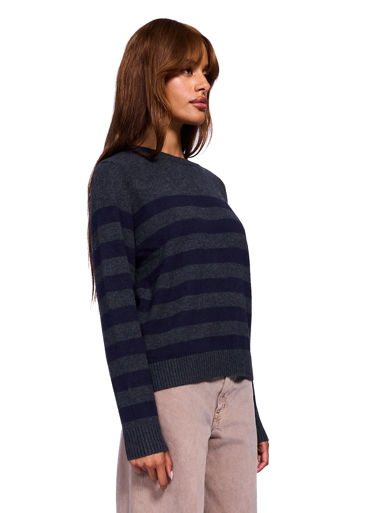 Yumi Row Striped Sweater